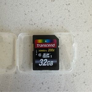 Transcend Digital Camera 32 GB Memory Card NWOT